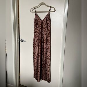 Brown Animal Print Dress